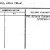 Colberg, Alice (Miss)