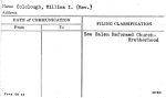 Colclough, William I. (Rev.)