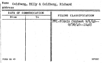 Coldberg, Billy & Coldberg, Richard