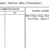 Coldpepper, Charles (Mrs.) (President)
