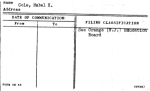 Cole, Mabel H.