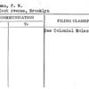 Colemna, F.W.