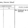 Coleman, Frances (Miss)