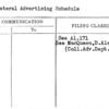 Collateral Advertising Schedule