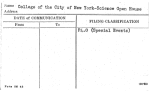 College of the City of New York-Science Open House