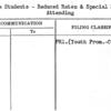 College Students - Reduced Rates & Special Services for Attending
