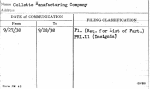 Collette Manufacturing Company
