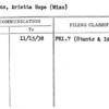 Collins, Arietta Hope (Miss)