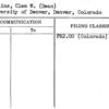 Collins, Clem W. (Dean)