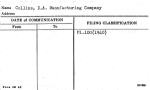 Collins, D.A. Manufacturing Company