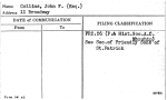 Collins, John F. (Esq.)