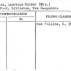 Collins, Lawrence Walker (Mrs.)