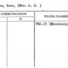 Collins, Ross, (Mrs. A.G.)