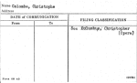 Colombe, Christophe