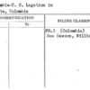 Colombia-U.S. Legation in