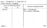 Colombia-U.S. Legation in