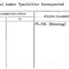 Colonial Lumber Specialties Incorporated