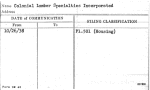 Colonial Lumber Specialties Incorporated