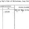 Colony Boy's Club of Whitestone, Long Island