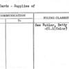Color Cards - Supplies of
