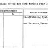 Color Scheme of The New York World's Fair 1939, Inc.