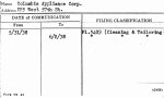 Columbia Appliance Corp.