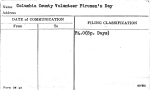 Columbia County Volunteer Firemen's Day