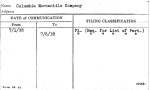 Columbia Mercantile Company