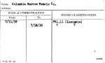Columbia Narrow Fabric Co.