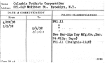Columbia Products Corporation