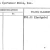 Columbia Sportswear Mills, Inc.
