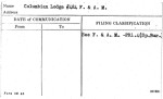 Columbian Lodge #484 F. & A.M.