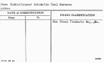 Combustioneer Automatic Coal Burners