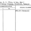 Comings, H.C. (Pres.& Gen. Mgr.)