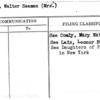 Comly, Walter Seaman (Mrs.)