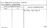 Commercial Printers, Limited
