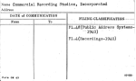 Commercial Recording Studios, Incorporated
