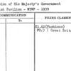 Commission of His Majesty's Government