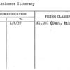Commissioners Itinerary