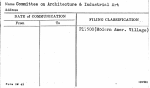 Committee on Architecture & Industrial Art