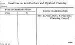 Committee on Architecture and Physical Planning