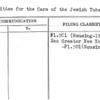 Committee for the Care of the Jewish Tuberculous, Inc.