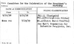 Committee for the Celebration of the President's Birthday