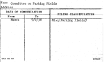 Committee on Parking Fields