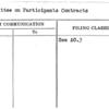 Committee on Participants Contracts