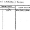 Committee on Reduction of Expenses