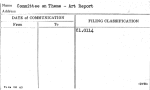 Committee on Theme - Art Report