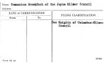 Communion Breakfast of the Joyce Kilmer Council