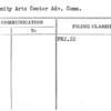 Community Arts Center Adv. Comm.