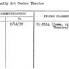 Community Art Center Theatre